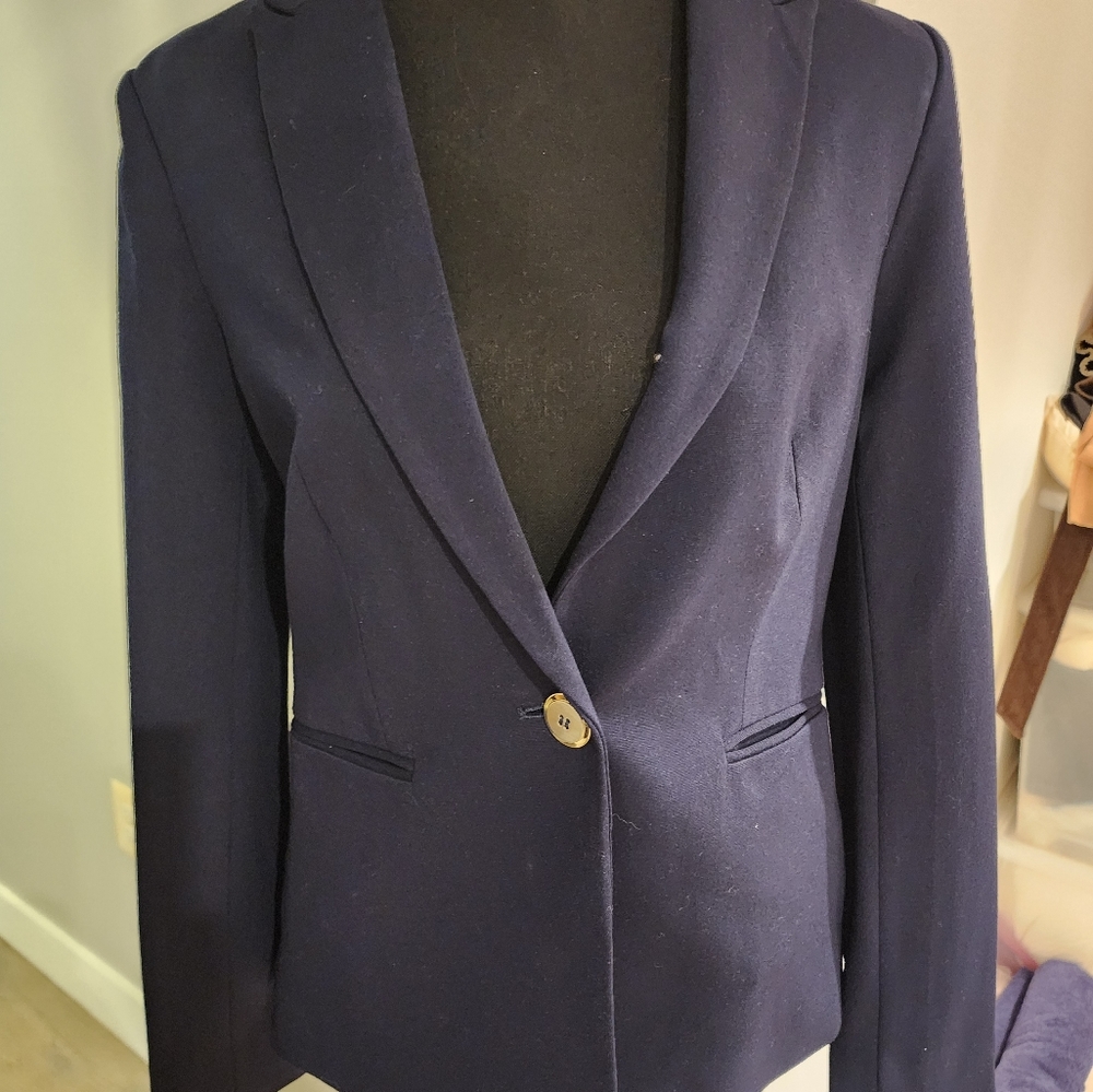 Navy suit blazer